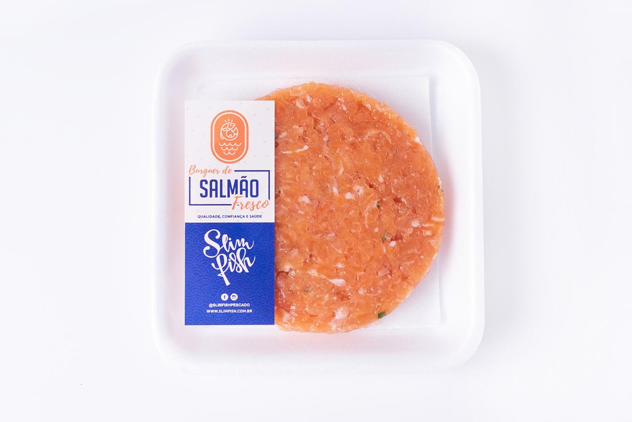 Hamburguer de salmão